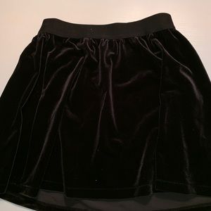 Velvet skirt